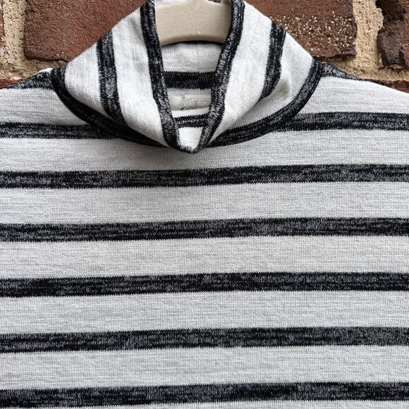 Rag & Bone $195 the knit turtleneck striped women's Medium NEW - Picture 7 of 9